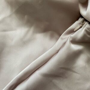 Satin Blend Maxi Skirt